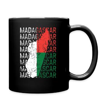Madagascar - Mug uni - noir - Droite