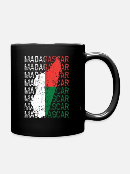 Madagascar - Mug uni - noir