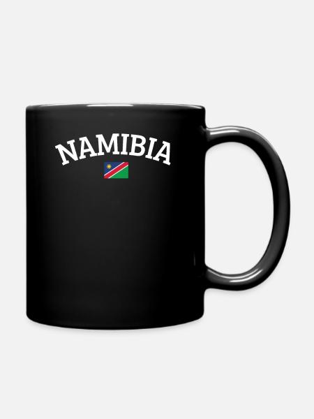 Namibia - Tasse einfarbig - Schwarz