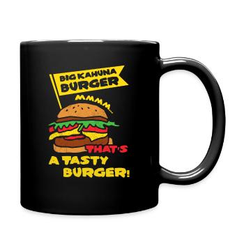 Big Kahuna Burger Mmmm... That's A Tasty Burger! P - Full Colour Mug - black - Right