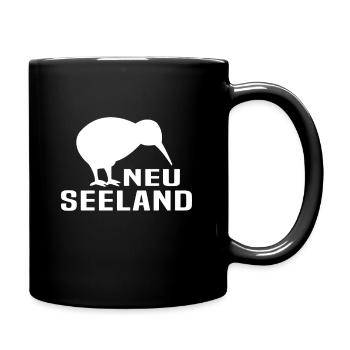 Oiseau kiwi Nouvelle-Zélande drôle - Mug uni - noir - Droite