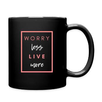 Ne vous inquiétez pas moins beau dire - Mug uni - noir - Droite