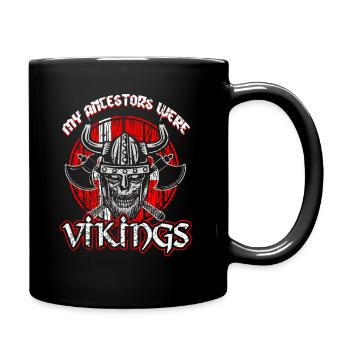 Viking danois - Mug uni - noir - Droite