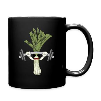leek - Full Colour Mug - black - Right