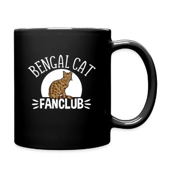 Bengal cat - Full Colour Mug - black - Right