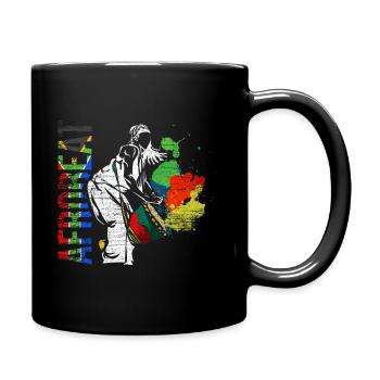 Afrobeat Reggae Afro Beat - Mug uni - noir - Droite