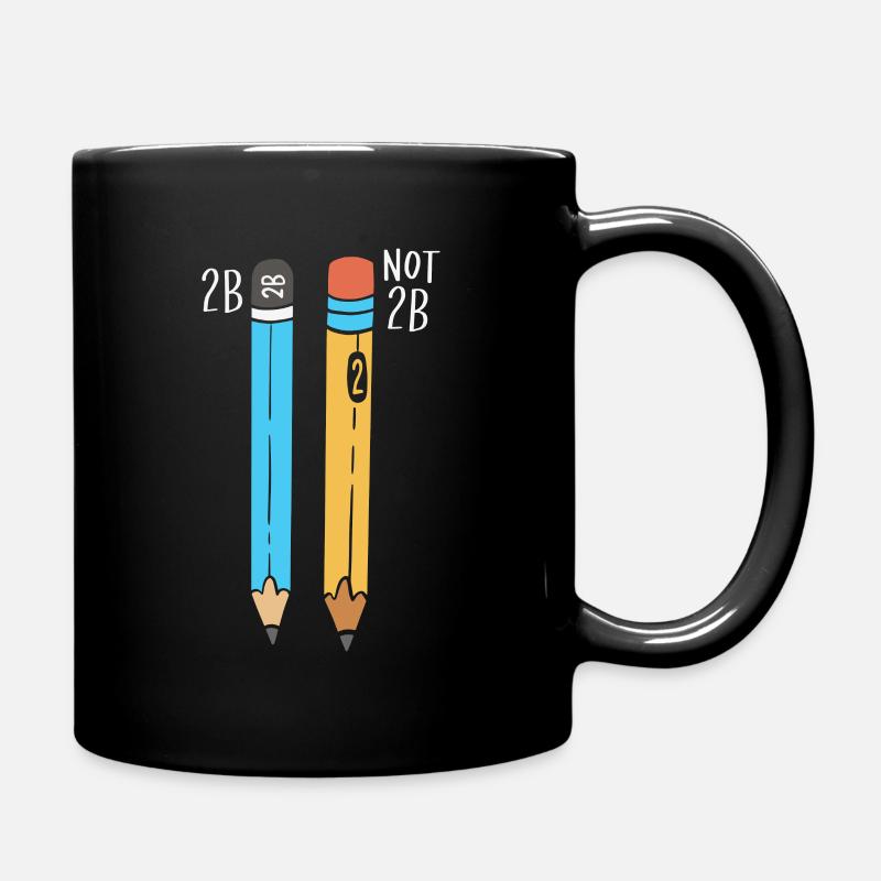 2B ou pas 2B pour un graphique d'ingénieur - Mug uni - noir