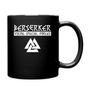 Viking Viking Valhalla Odin Thor Nordmann Skal - Mug uni - noir - Droite