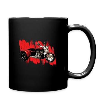 Trike - Tasse einfarbig - Schwarz - Rechts
