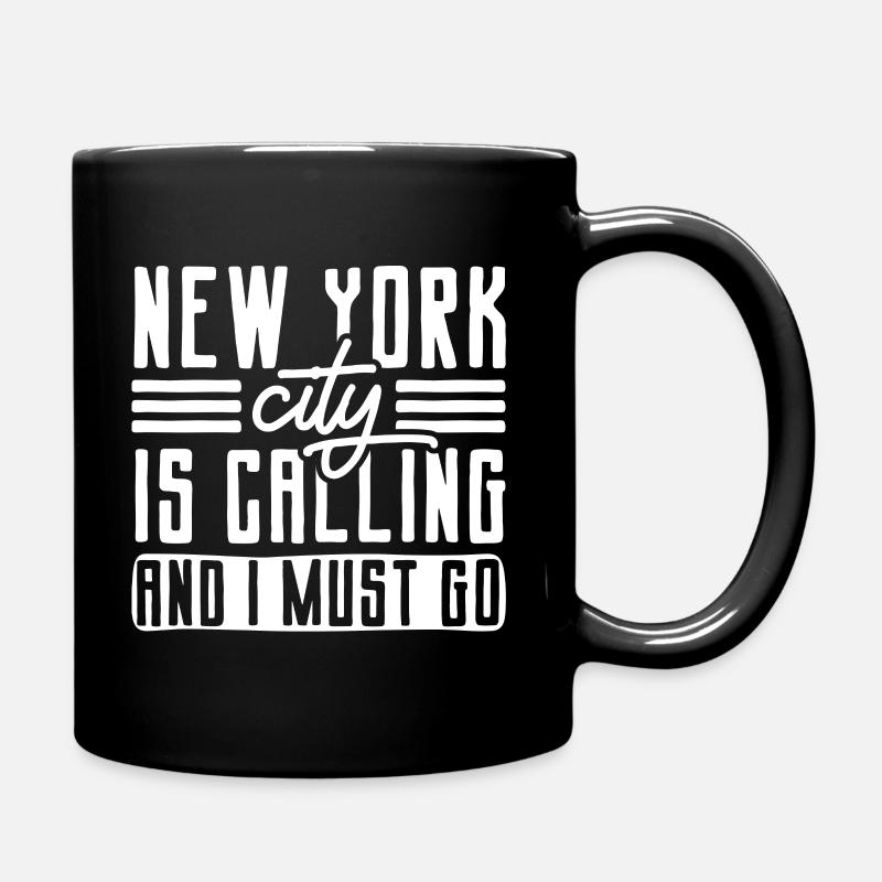 New York - Mug uni - noir