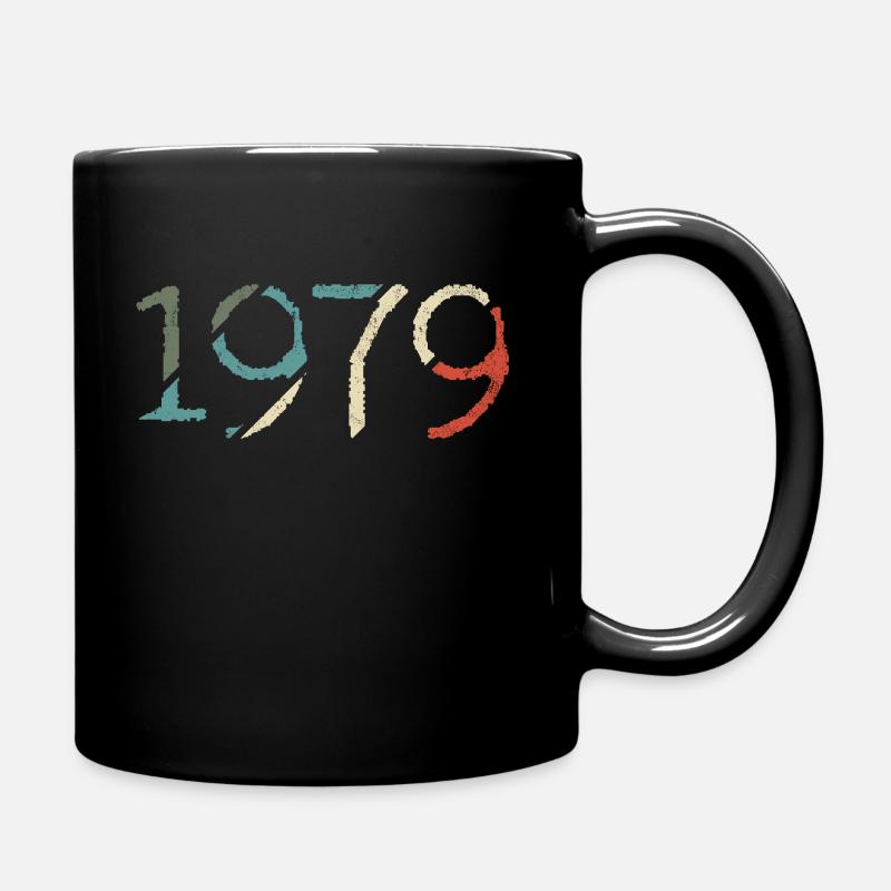 1979 - Tasse einfarbig - Schwarz