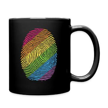LGBTQ mindset - Full Colour Mug - black - Right