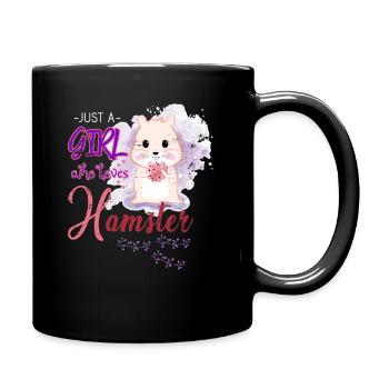 Hamster cage animal - Mug uni - noir - Droite
