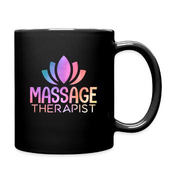 Massage Therapist - Mug uni - noir - Droite