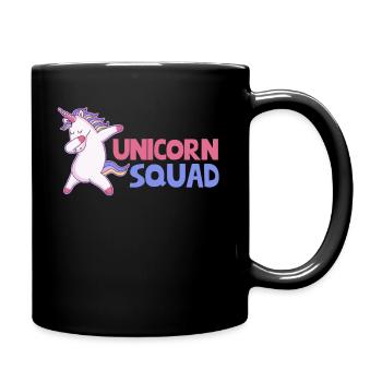 Licorne de l’équipe Licornes - Mug uni - noir - Droite