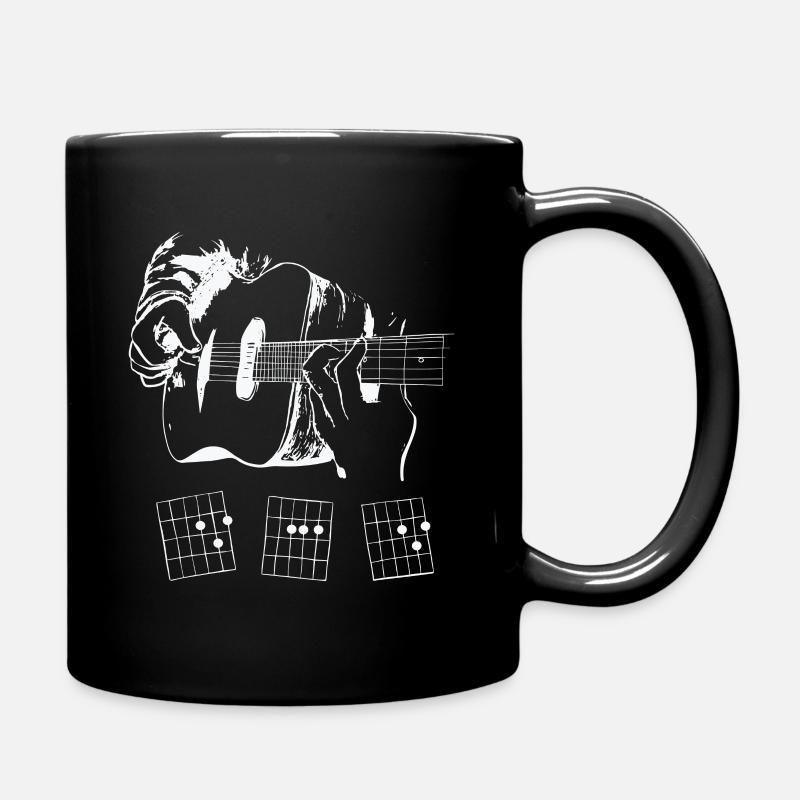 Guitarist - Full Colour Mug - black