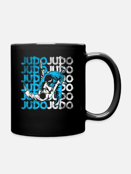 Judo - Tasse einfarbig - Schwarz