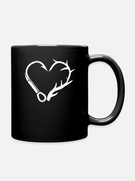Chasse et pêche - Mug uni - noir