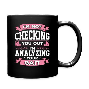 Physical therapist - Mug uni - noir - Droite