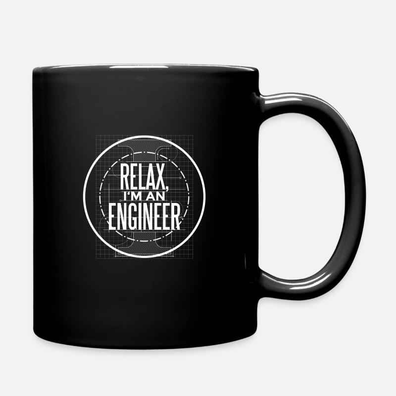 Ingénieur | Ingénieur - Mug uni - noir
