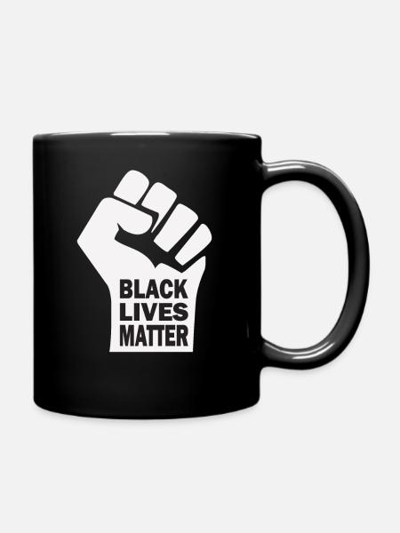Black Lives Matter - Full Colour Mug - black