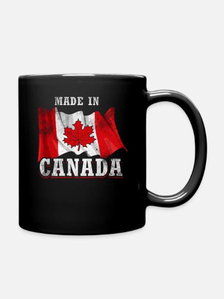 Made in Canada - Mug uni - noir