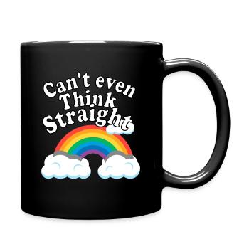 Gay gay pride - Mug uni - noir - Droite