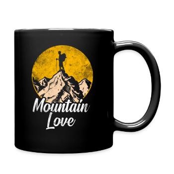 grimpeur - Mug uni - noir - Droite