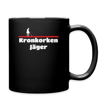 Sondeln schatzsucher Metalldetektor Sondler - Tasse einfarbig - Schwarz - Rechts