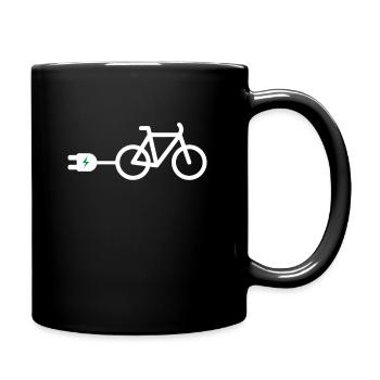 Ebike battery electric bike pedelec electric bike - Full Colour Mug - black - Right
