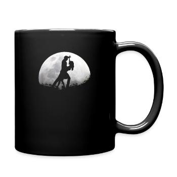 Dancing couple dancing dance sport - Full Colour Mug - black - Right