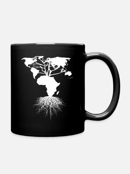 Vêtements africains - Mug uni - noir