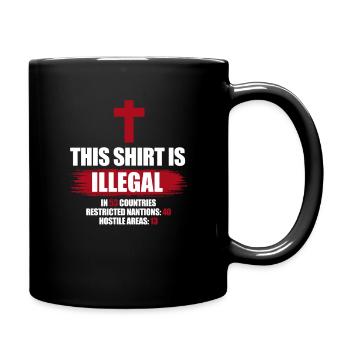 Christian - Mug uni - noir - Droite