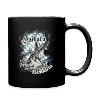 Bayern Wilderer - Tasse einfarbig - Schwarz - Rechts
