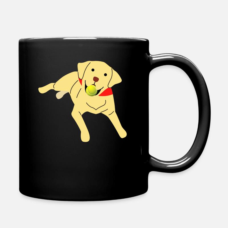 Labrador - Tasse einfarbig - Schwarz