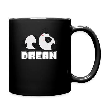 rêve panda rêves pandas rêve panda ours - Mug uni - noir - Droite
