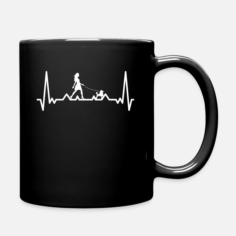 Hunde Haustier Hundebesitzer - Tasse einfarbig - Schwarz
