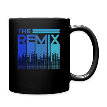 The Remix Partnerlook Papa fils fille Original - Mug uni - noir - Droite