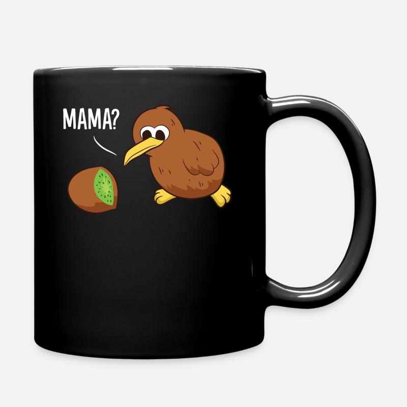 Drôle Kiwi Oiseau Kiwi Fruit Mama Kiwi - Mug uni - noir