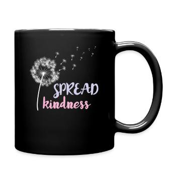 Kindness Message Kindness Quote Choose Kind For Te - Full Colour Mug - black - Right