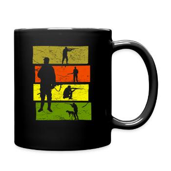 Hunter - Full Colour Mug - black - Right