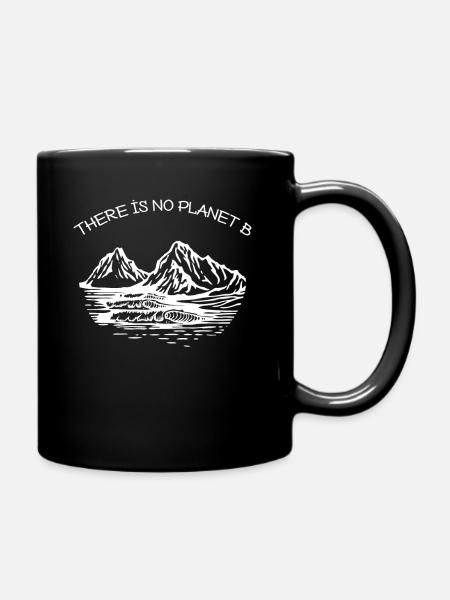 Il n'y a pas de planète B. Activisme contre le réchauffement climatique - Mug uni - noir