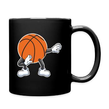 Basket-ball - Mug uni - noir - Droite