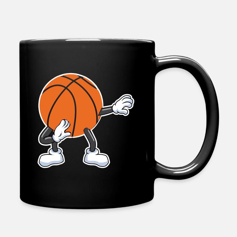 Basketball Kerl - Tasse einfarbig - Schwarz