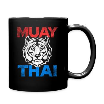 Muay Thai - Mug uni - noir - Droite
