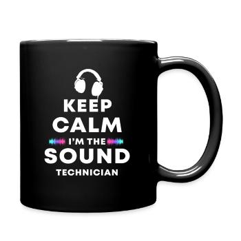 Sound engineer - Full Colour Mug - black - Right