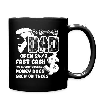 Fête des pères The Bank Of Dad - Mug uni - noir - Droite