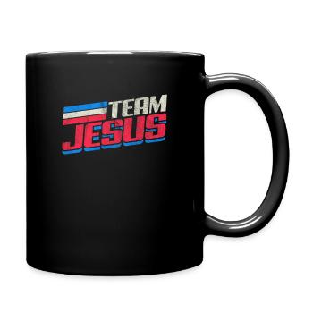 Jésus - Mug uni - noir - Droite