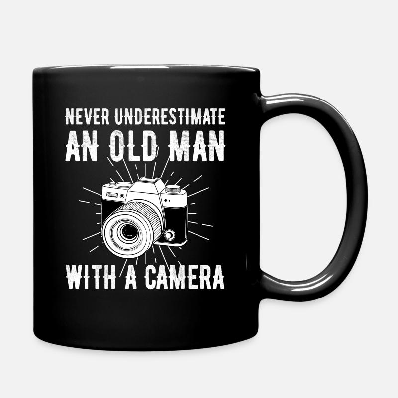 Fotograf - Tasse einfarbig - Schwarz