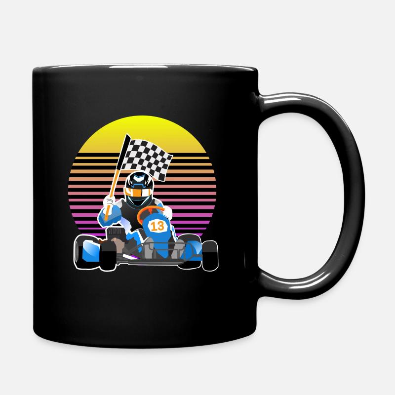 Cadeau d'arène de karting de karting - Mug uni - noir